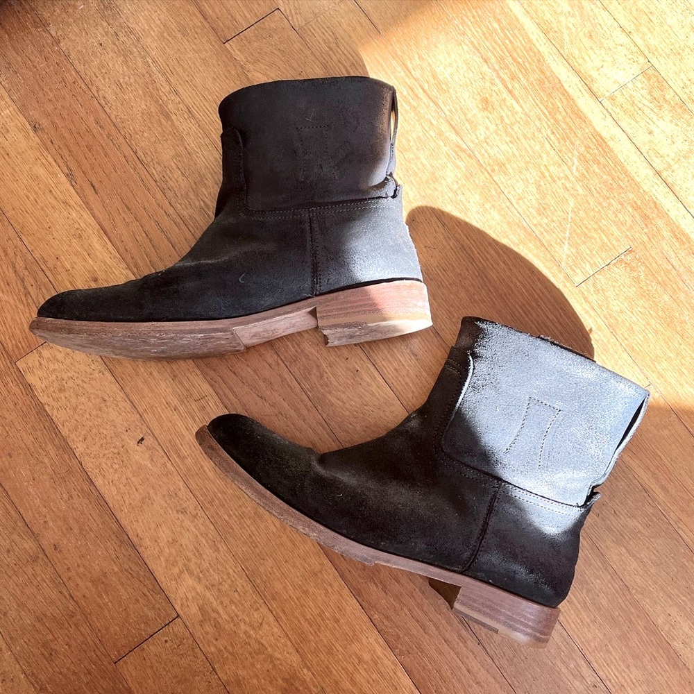 rag & bone Suede Ankle Boots